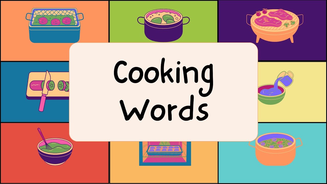 Learn Cooking Words in English - Fun Kitchen Adventure for Kids! - YouTube