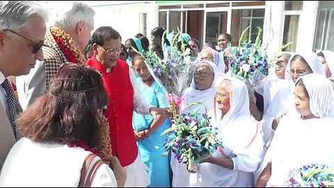 Mr. Phil Scanlan & Ms. Pam Kwatra at Sulabh Campus...