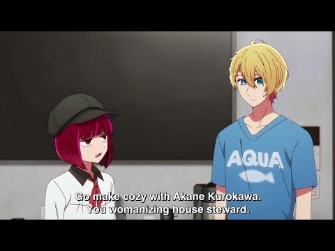 Kana asks Aqua if he has a Girlfriend
