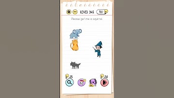 Magic squirrel 🐿️ Brain Test level 345 #shorts