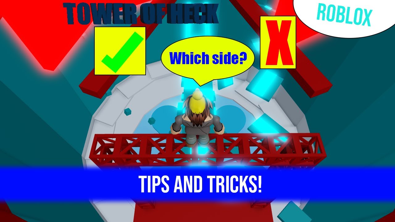 Roblox Tower Of Heck Tips And Tricks Part 1 Youtube - save roro roblox