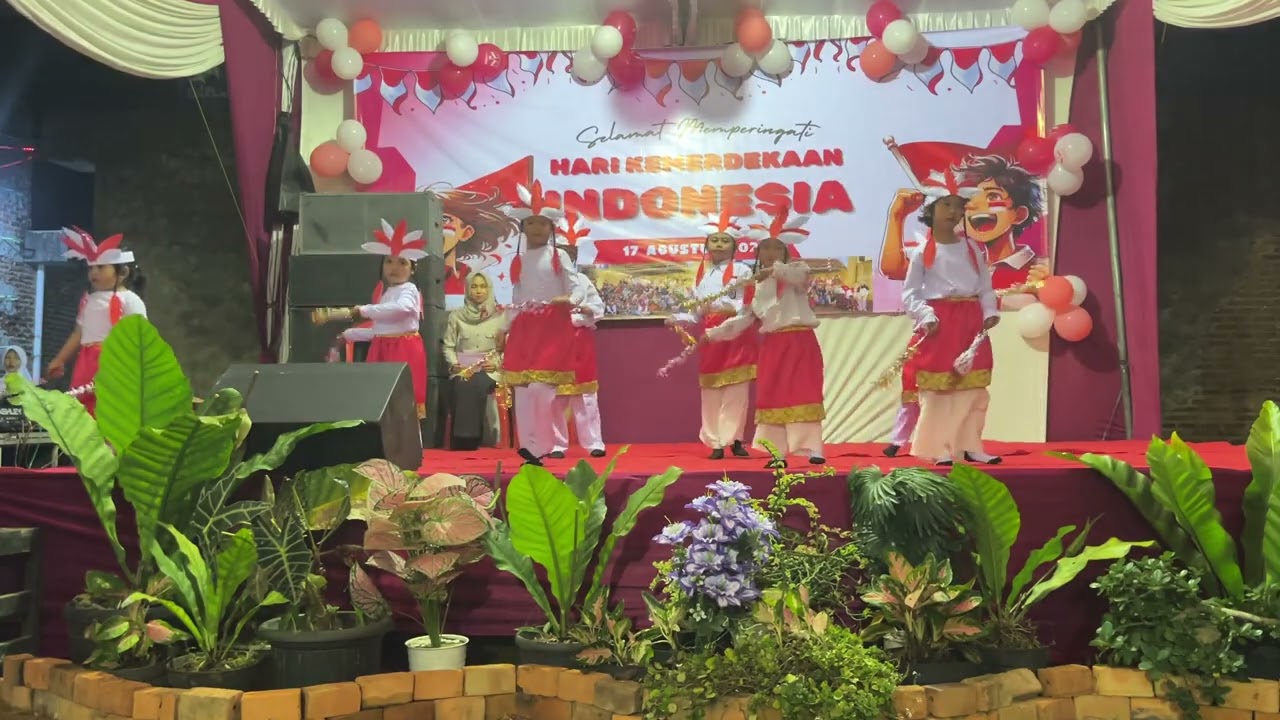 Nari ampar ampar pisang #Malam puncak 17 Agustus 2025 #save sini aja yaa🙂