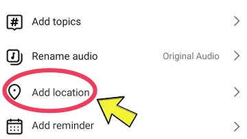 How to add location to Instagram Reels? Add location to Instagram video