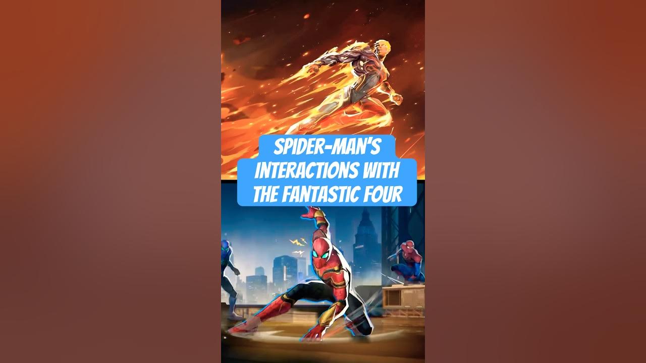 Spider-Man's Interactions With The Fantastic Four In #marvelrivals Spider-Man's Interactions With The Fantastic Four In #marvelrivals