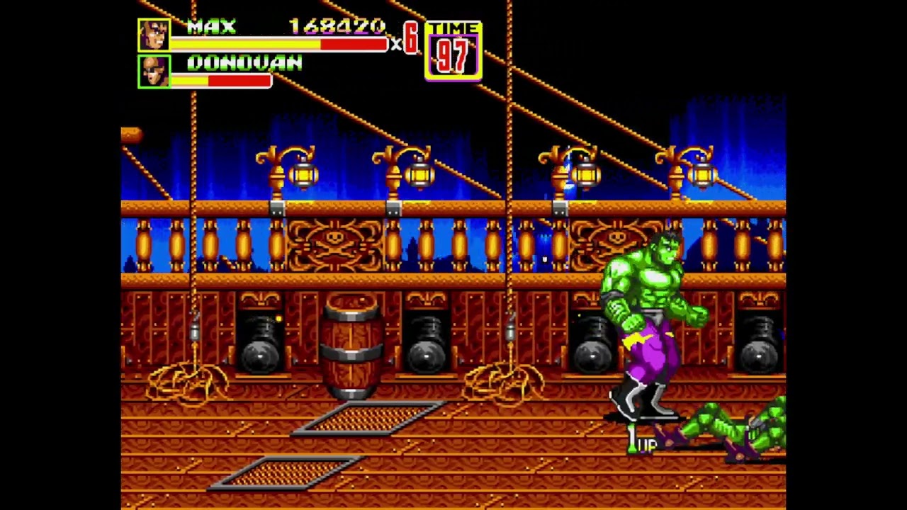 Streets of Rage 2 - Max Custom Color Mod PB