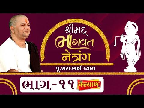 Bhagavat Katha II Netrang II Sharad Bhai Vyas II part -11