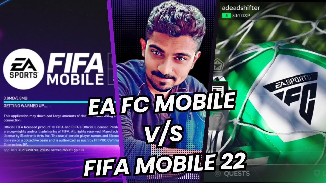 EA Sports FC Mobile vs FIFA Mobile 22 