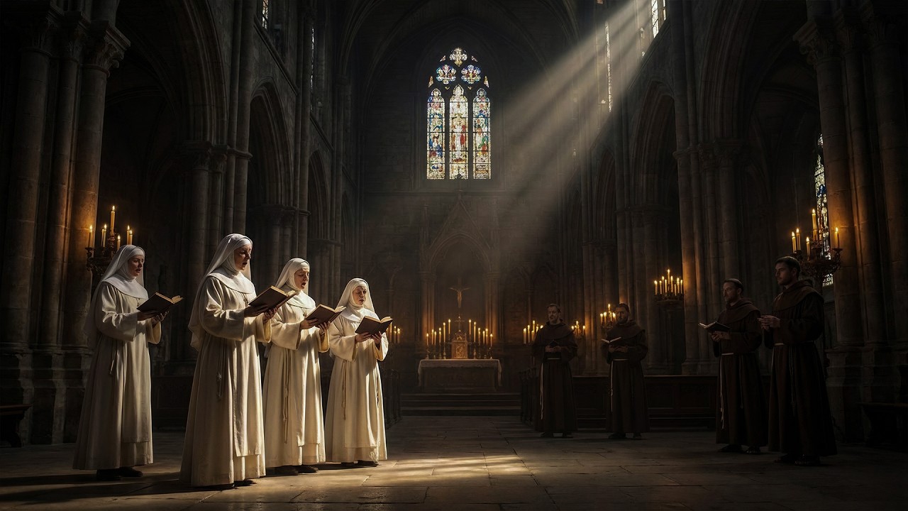 Gregorian Chants by Nuns & Monks | ✝️ |Gregorian Prayers (432Hz)