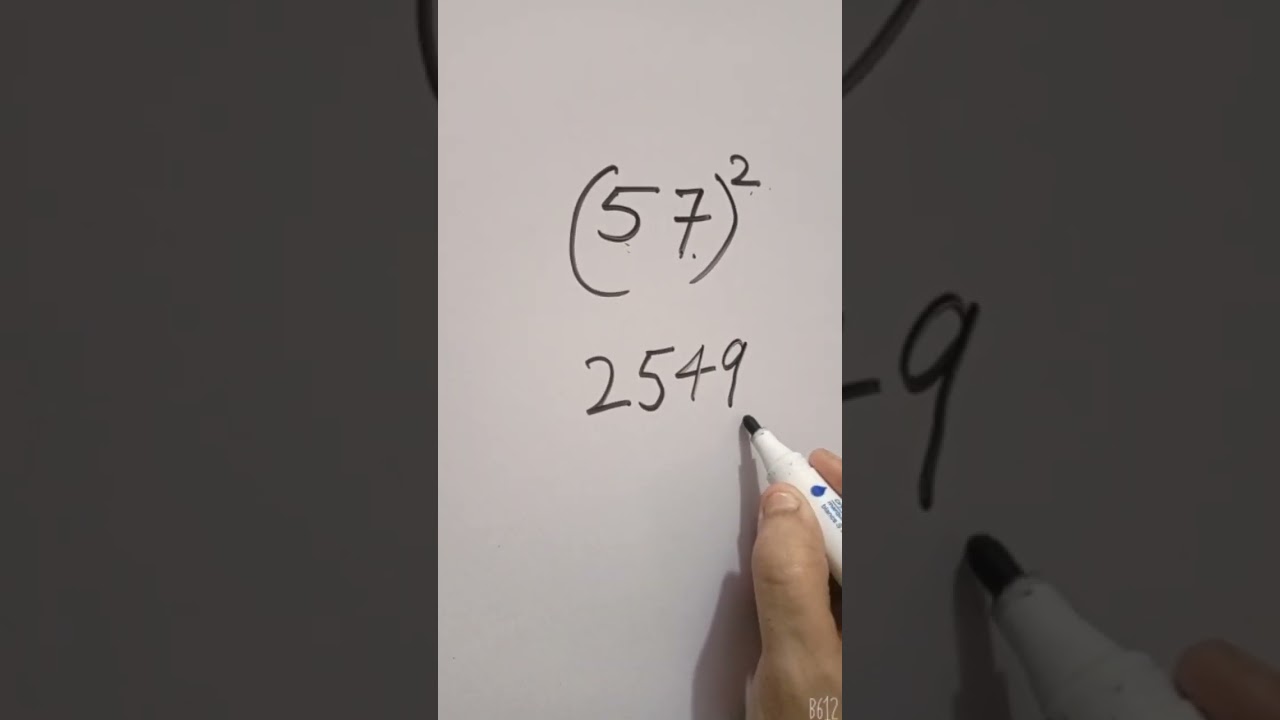 Square Trick DeerMaths 