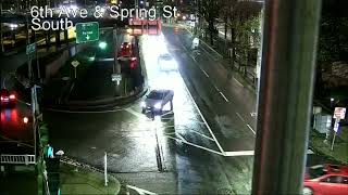 Seattle: Single Car Accident 