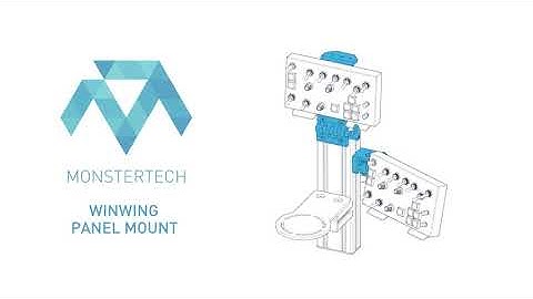 MONSTERTECH WINWING Panel Mount Assembly Instructions