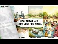 Together for Health Stand with Science  Poster | World Health Day 2026 Poster Drawing Ideas