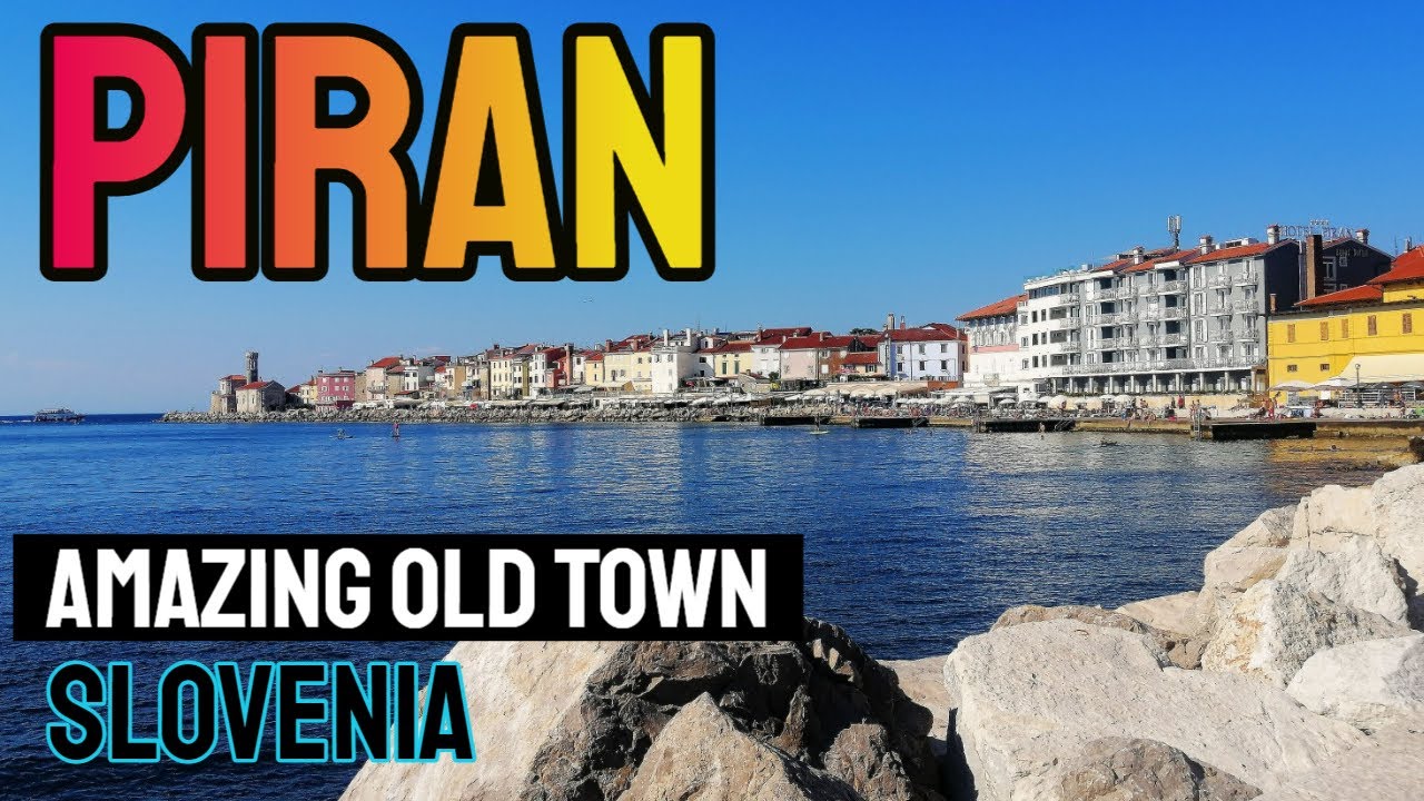 Streets of Piran Amazing Old Town in Slovenia