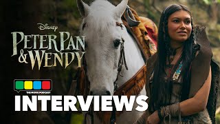 Alyssa Wapanatâhk on Playing Tiger Lily in Peter Pan & Wendy & Working Alongside Jude Law | Disney+