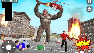 Angry Gorilla City Attack Game-Gorilla City Attack 3D-Gorilla City Rampage screenshot 1
