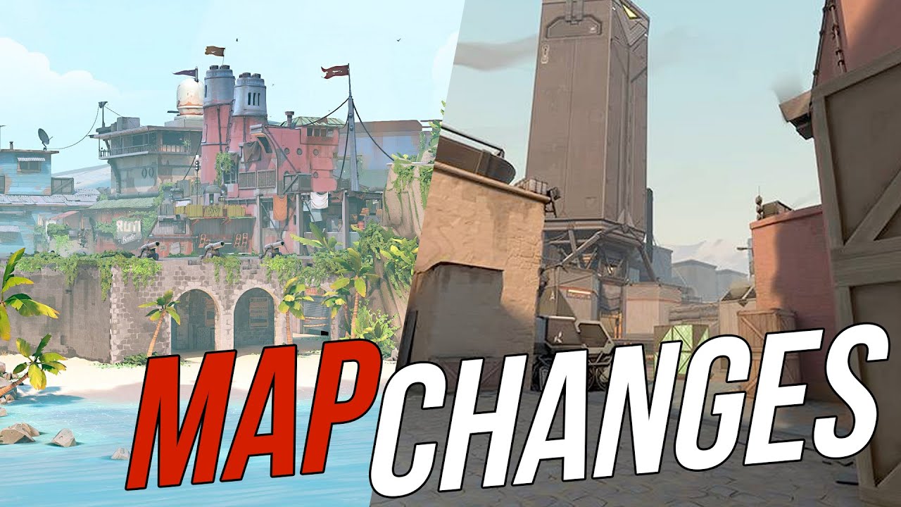 NEW* MAP CHANGES IN VALORANT - BREEZE & BIND - CHAPTER 4