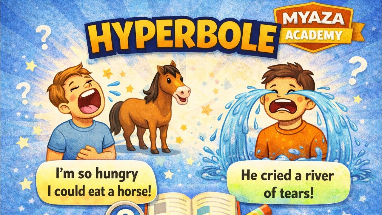 What is hyperbole | hyperbole the literary device #hyperbole - YouTube
