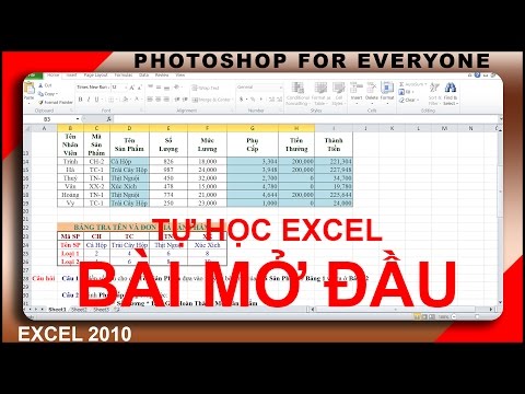 Video: Cách Học Sử Dụng Excel