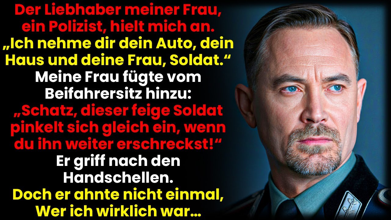 Der Polizist, der meine Frau liebte, stoppte mich – er wusste nicht, wer ich bin
