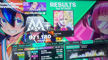 (DDR World) HyperTwist (CSP-18) Upscore 971,180!!!