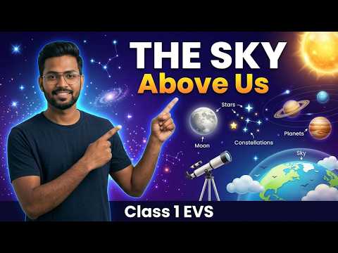 The Sky Above Us: Learning About Sun, Moon & Stars | Class 1 EVS