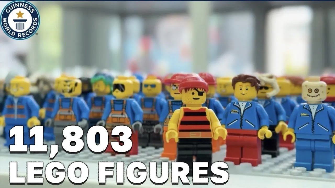 LARGEST Collection of LEGO® Minifigures | Guinness World Records