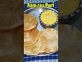 Homemade Aam Ras Puri 🥭✨ | So Refreshing & Delicious #shorts #food #mango