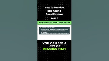How to Remove Bad Airbnb Reviews [PART 5] Steps to Remove Reviews  #airbnbhosttips #airbnbreview