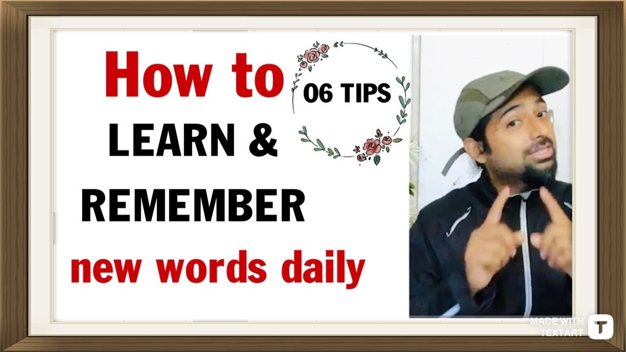 06 Tips to Learn and Remember a new English Vocabulary Daily | Free ...