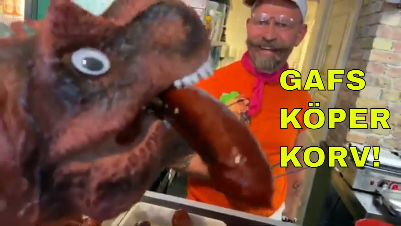 Gafs köper korv - Pappa Kapsyl