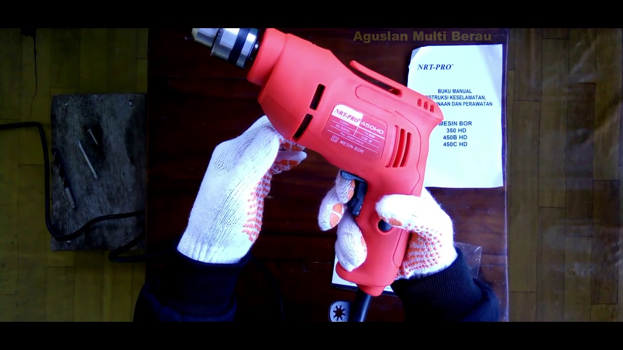 Unboxing NRT - PRO 450HD, Bor murah meriah