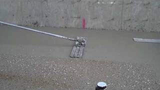 Stone Design - Seeding Glass In Concrete Slab - Fines