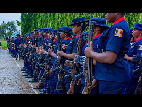 Combat Display By Nigerian Security And Civil Defence Corps