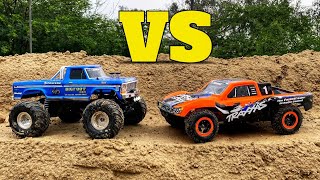 Traxxas Bigfoot vs Traxxas Slash 4x4 | Remote Control Car | Traxxas RC Cars