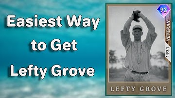 Easiest way to get Diamond Lefty Grove *A Usable Pitcher???* MLB the Show 20 Diamond Dynasty Tips