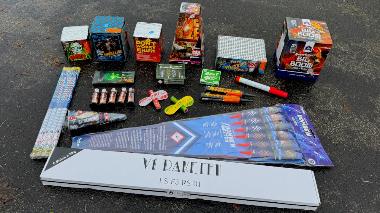 SILVESTER FEUERWERK VORFREUDE 2025 ❤️‍🔥 | 95 TAGE BIS SILVESTER + RAKETE EXPLODIERT AM BODEN ! FAIL