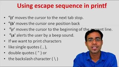 Tutorial 14 : Printf Function in Hindi (PART - 3)