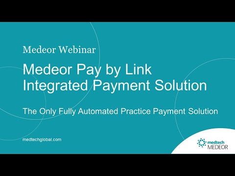 Webinar: Medeor Pay by Link Integrated Payment Solution