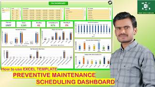 How to use Excel Template preventive Maintenance Scheduling Dashboard Wealth