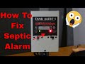 What to do When Your Septic Alarm is Going Off