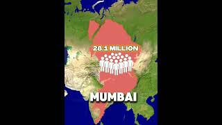 Largest Cities In The World Ranked By Population #facts #viral #world #countryfacts #population