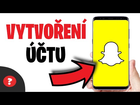 Jak VYTVOŘIT NOVÝ SNAPCHAT UČET | Návod | Snapchat / MOBIL