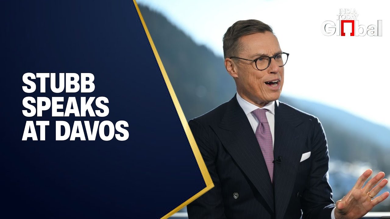 LIVE from Davos: Finland’s Stubb Speaks on Global Geopolitics