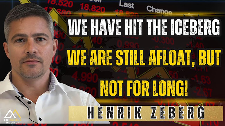 🔴 Warnings about the global economy! Will We Sink or Swim? Henrik Zeberg