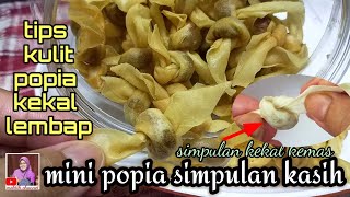 CARA BUAT MINI POPIA SIMPULAN KASIH #moktihchannel