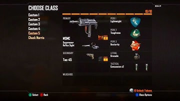 BLACK OPS 2 BEST CLASS TO LEVEL UP!