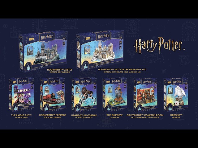 Best Harry Potter Gifts 2026!Harry Potter 3D Puzzles Collection