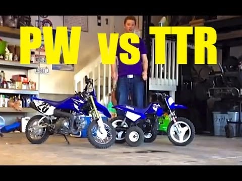 Yamaha Ttr 50 And Pw Comparison You
