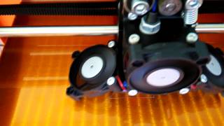 CraftBot 3D Printer: *1st print with Slicer: #CURA* - Part 1/2 - 12/2/15