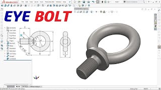 SOLIDWORKS TUTORIAL, DRAWING EYE BOLT